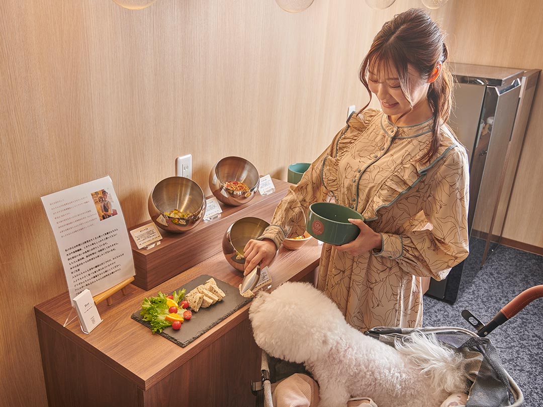 ペットブッフェ