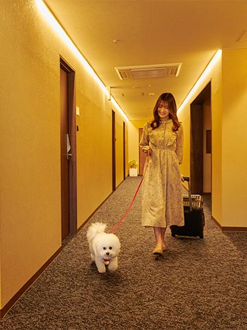 全ての空間でペットと一緒